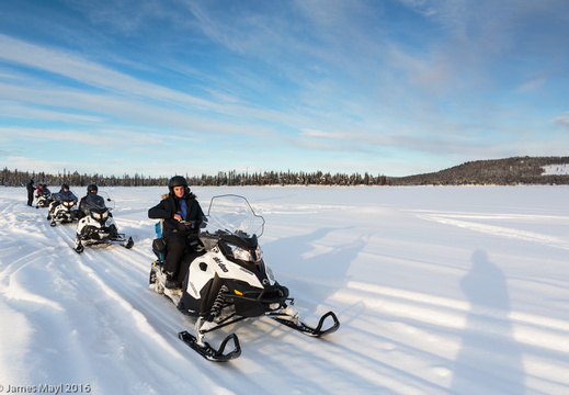 Snowmobiling - Torne Valley